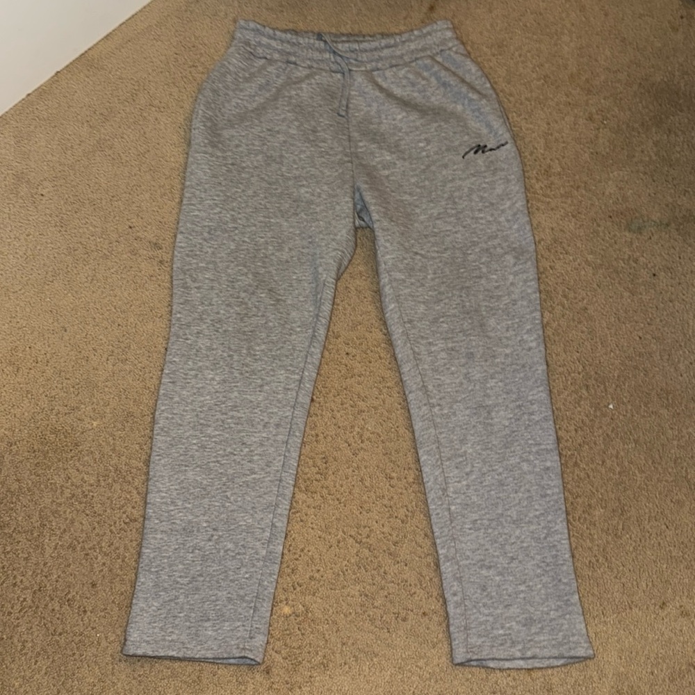 Grey BooHooMan Sweat Pants. Needing to get rid of.